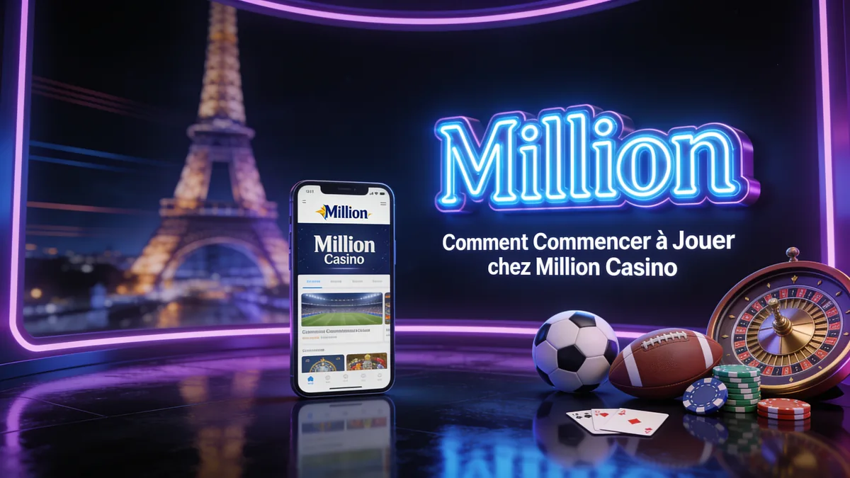 Comment Commencer à Jouer chez Million Casino : guide million casino pour les joueurs en France